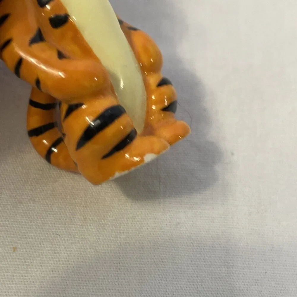 Tigger Miniature Glass Figurine 2 Inches Tall Winnie the Pooh Cake Topper